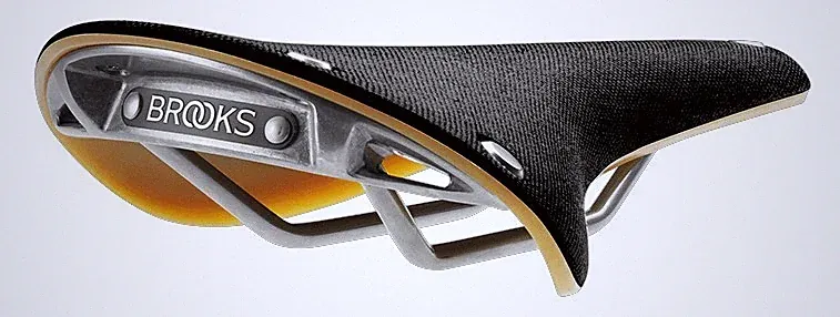 Brooks England Cambium C17 Saddle – Comfort Bicycle Seat Touring & Commuter