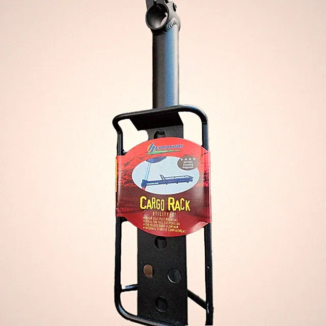 Durable Heavy-Duty Bicycle Cargo Rack for 26"-29" Bikes – Quick Release Design