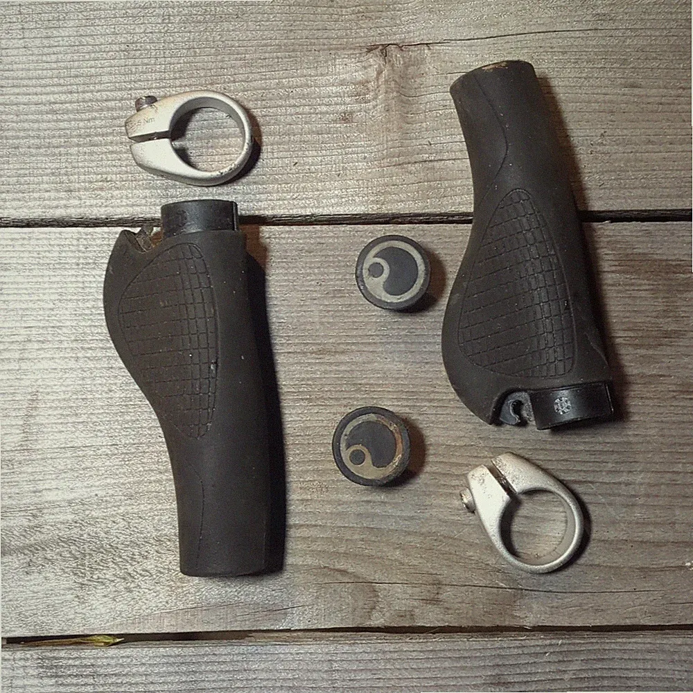 ERGOn GP1 Touring Mountain Hybrid Road Clamp-On Handlebar Grips Bicycle Bike