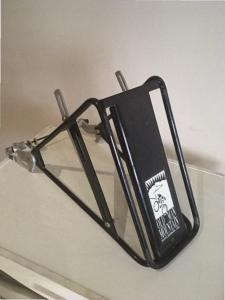 Old Man Mountain Rear Mounted Bike Cargo Rack alloy touring camping vintage